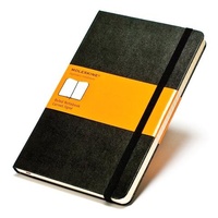 Moleskine лінований 13x21, тверда чорна обкладинка